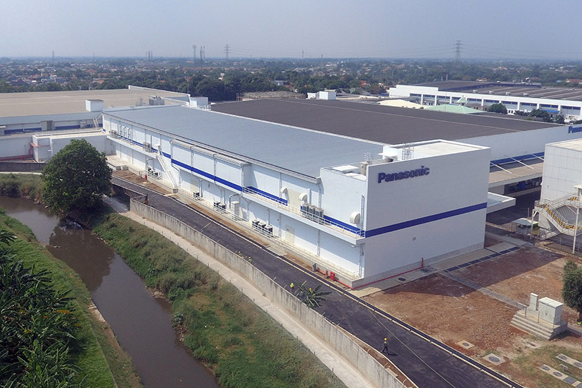 Pabrik Panasonic Indonesia. (Foto/www.shimz-global.com)