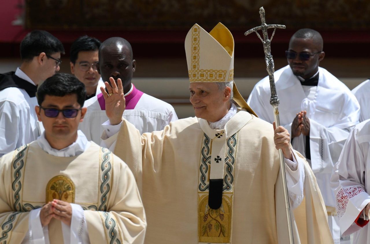Paus Leo XIV resmi dilantik. (Foto/Vatican News)
