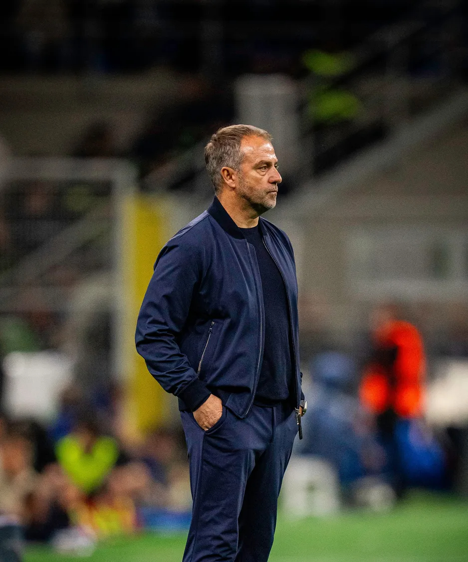Hansi Flick Doakan Inter Milan Sukses di Laga Final Liga Champions Pelatih Barcelona Hansi Flick saat laga Inter Milan vs Barcelona. (Foto/fcbarcelona.com)