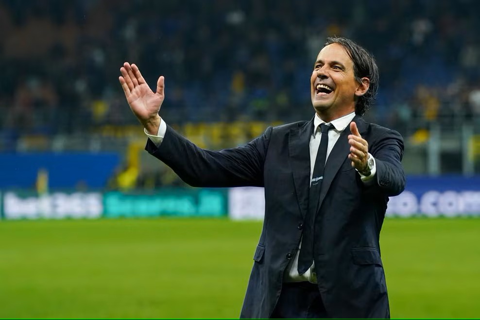 Pelatih Inter Milan, Simone Inzaghi. (Foto/uefa)