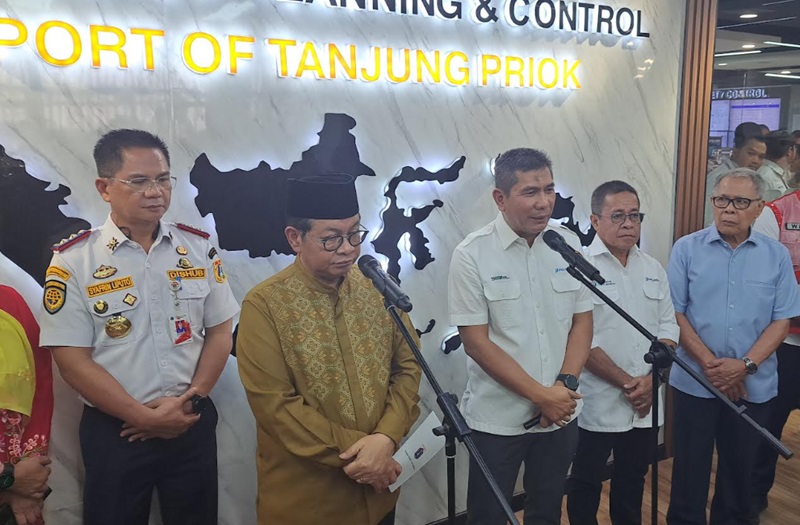 Gubernur DKI Jakarta Pramono Anung ke Pelindi (Beritanasional/Lydia)