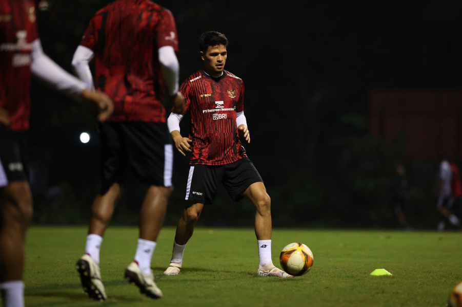 Pemain Timnas Indonesia Ragnar Oratmangoen. (Foto/PSSI)