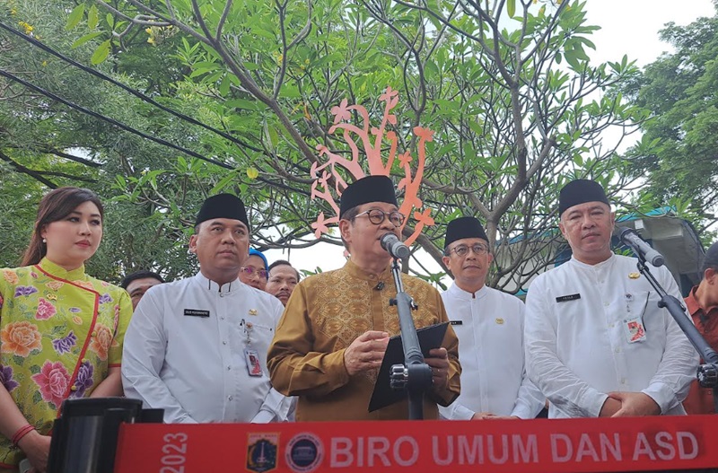 Pramono Ungkap Bakal Buat Rute Transjabodetabek hingga Cianjur Gubernur DKI Jakarta Pramono Anung (Beritanasional/Lydia)