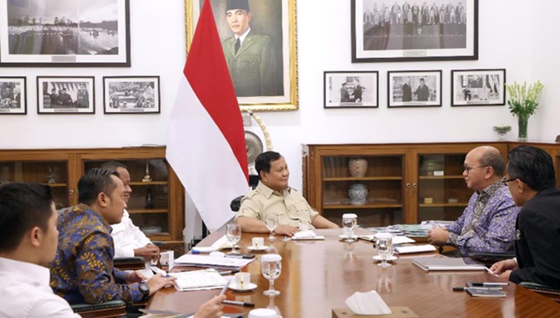 Presiden Prabowo panggil Danantara (Foto/Setpres)