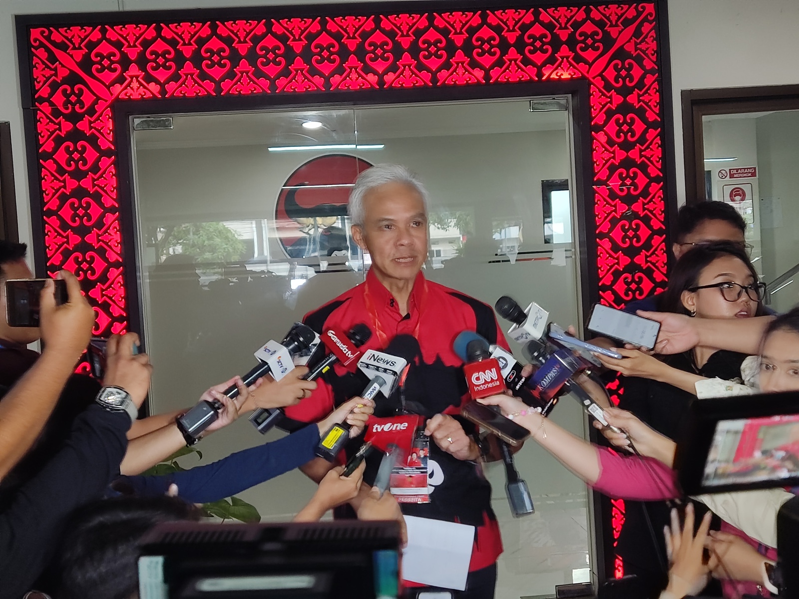 Ketua DPP PDI Perjuangan Ganjar Pranowo. (BeritaNasional/Ahda)
