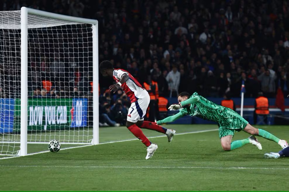 Fakta Menarik Usai Arsenal Disingkirkan PSG di Semifinal Liga Champions PSG vs Arsenal di Liga Champions. (Foto/uefa)
