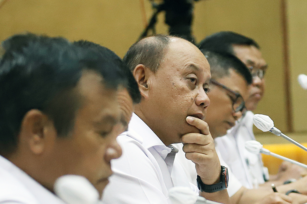Rapat dengar pendapat komisi IX dengan Badan Gizi Nasional. (BeritaNasional/Elvis Sendouw)
