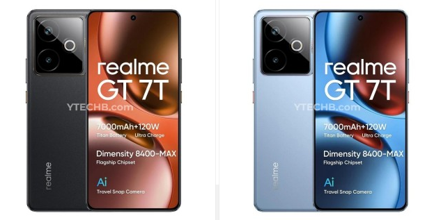 Ilustrasi Realme GT 7 dan GT 7T . (Foto/Ist)