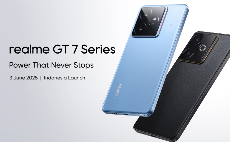 realme GT 7 Series siap meluncur di Indonesia 3 Juni 2025. (Foto/doc. realme)