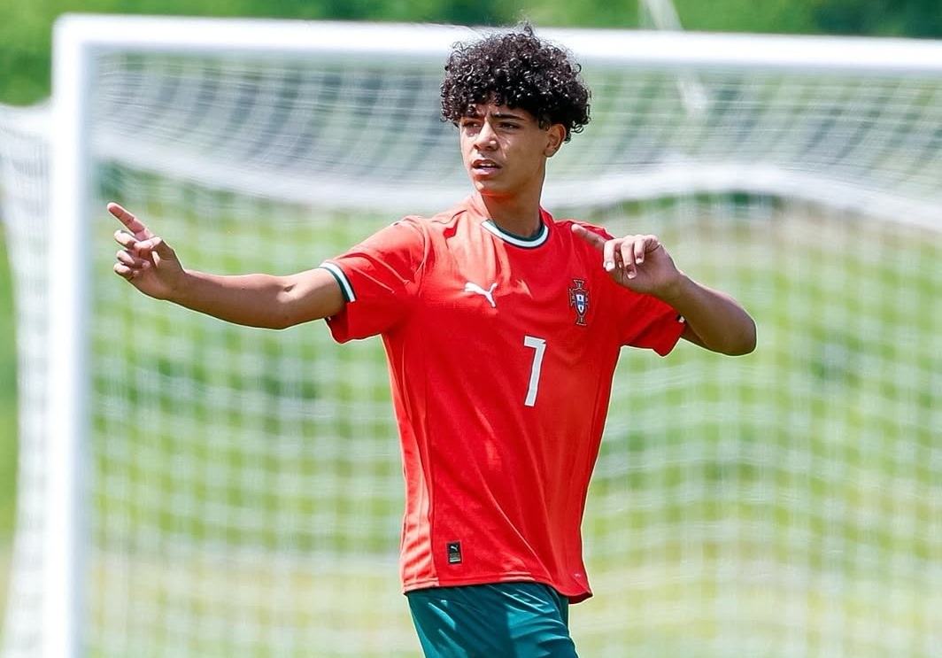 Ronaldo Jr debut bersama Timnas Portugal U-15. (Foto/instagram Cristiano)