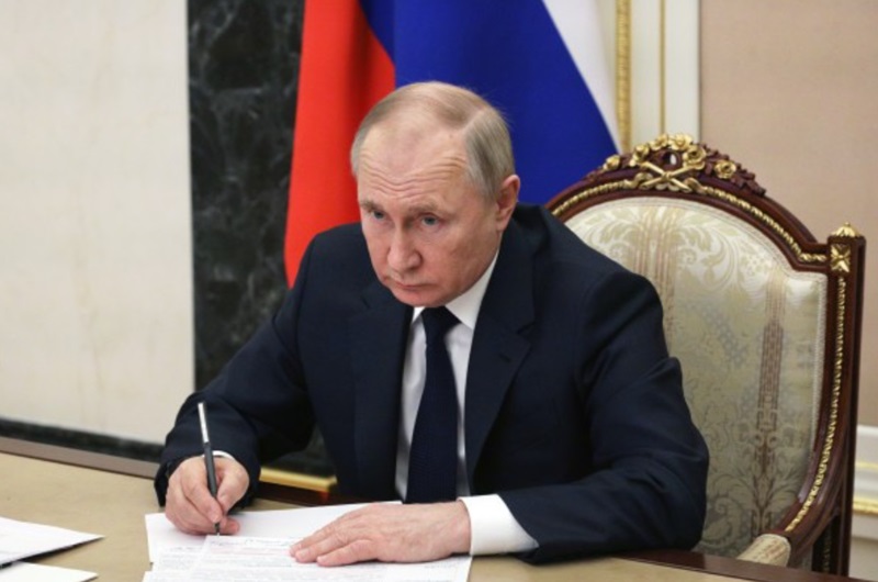 Presiden Rusia Vladimir Putin (Foto/X President of Russia)