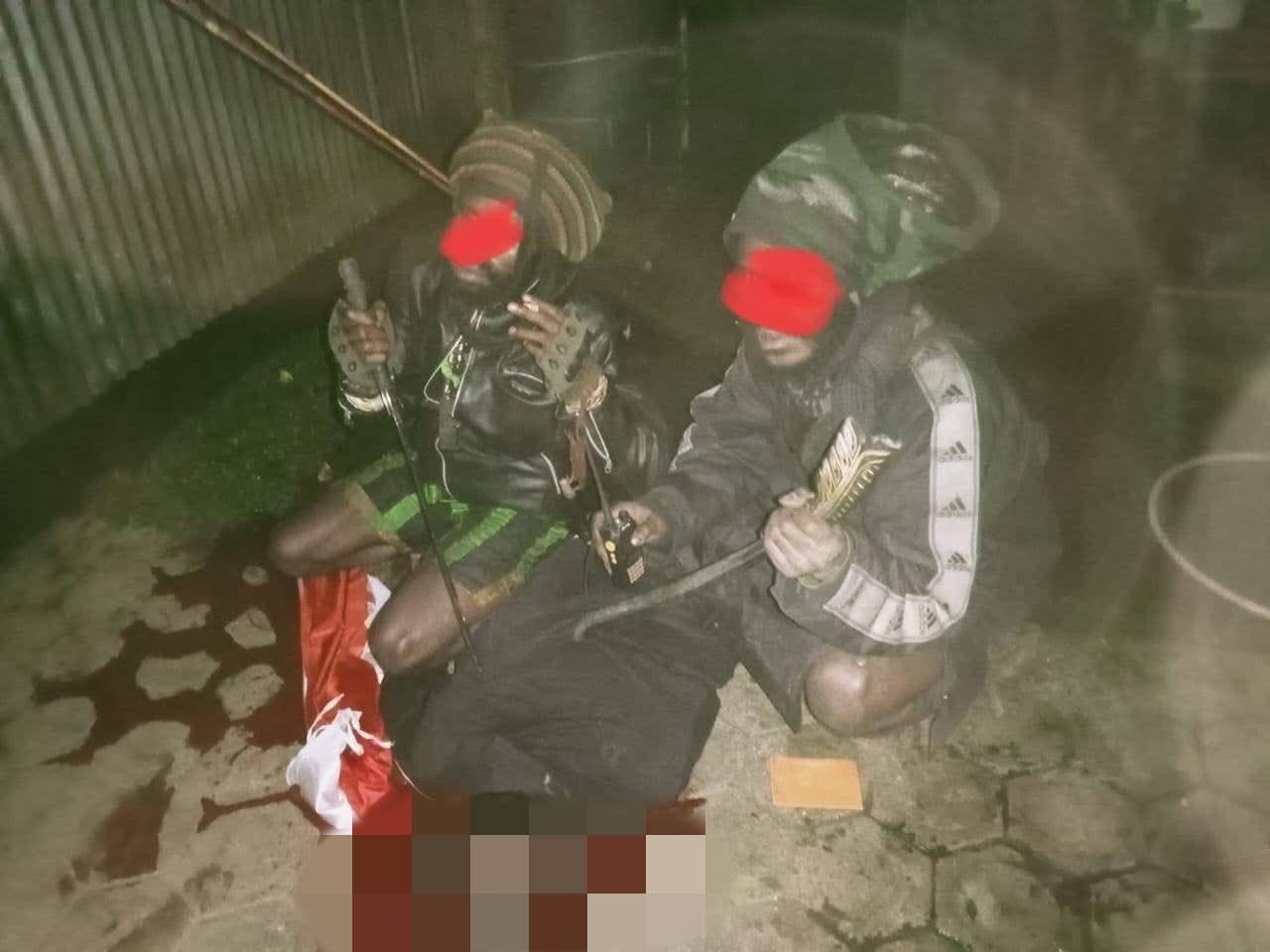 Satgas Damai Cartenz-2025 Lumpuhkan Pelaku Pembunuhan Josep Agus Lepa 2 Anggota KKB yang ditangkap di Papua. (BeritaNasional/dok humas Polri)