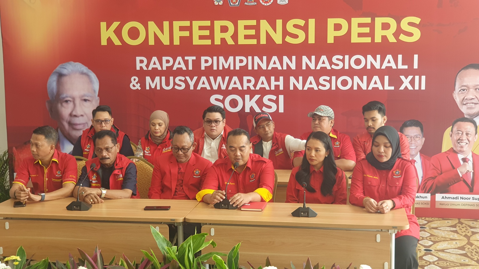 Dewan Pimpinan Nasional (Depinas) Sentral Organisasi Karyawan Swadiri Indonesia (Soksi) bakal menggelar Musyawarah Nasional (Munas) XII. (BeritaNasional/Bachtiar)