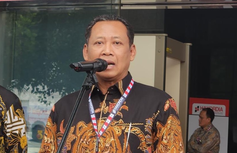 Wakil Ketua KPK Fitroh Rohcahyanto saat memberikan keterangan beberapa waktu lalu. (BeritaNasional/Panji)