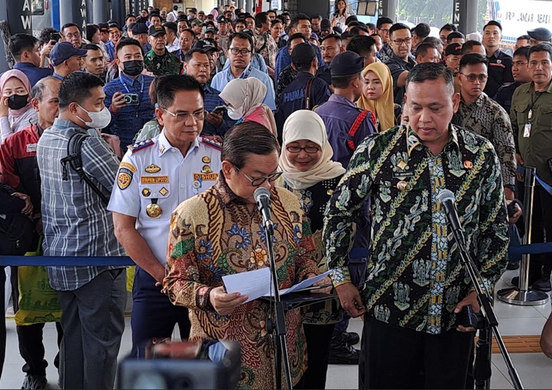 Pembukaan Rute Transjabodetabek Vida Bekasi-Cawang (Beritanasional/Lydia)