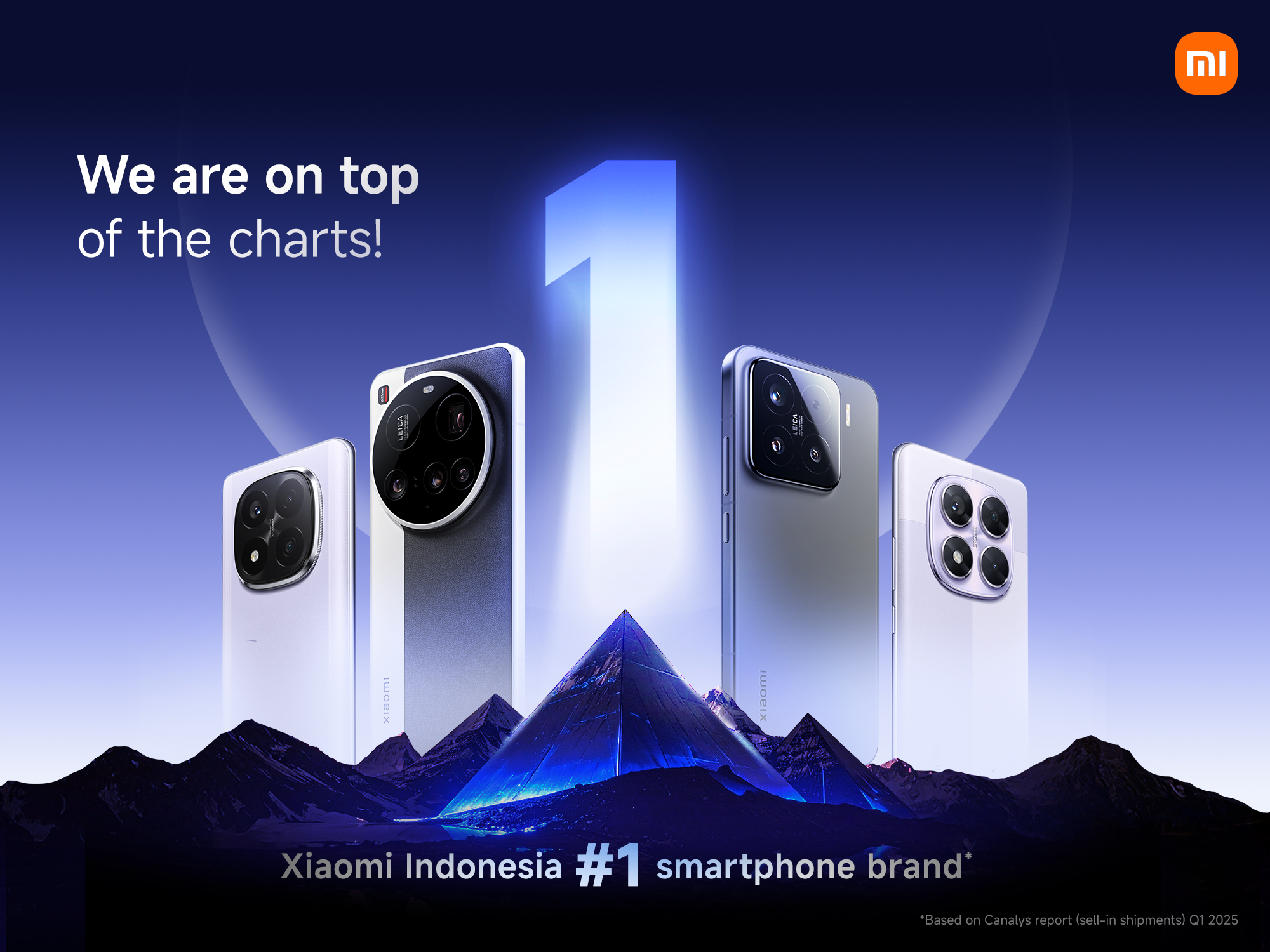 Smartphone Xiaomi. (Foto/Xiaomi Indonesia)