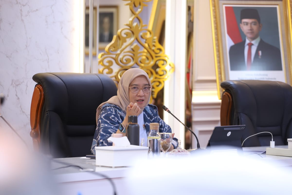 Zona Integritas Pemicu Lahirnya Birokrasi Berdaya Saing, Bukan Simbol Menteri PAN RB Rini Widyantini. (BeritaNasional/dok PAN RB)