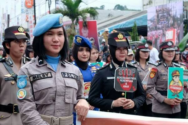 Polisi wanita/ Polwan. (BeritaNasional/dok Polri)