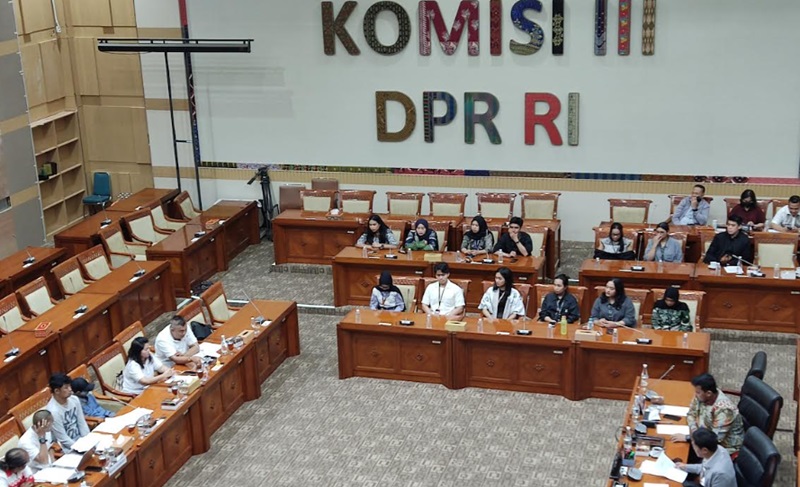 Ilustrasi Komisi III DPR RI  (Beritanasional/Ahda)