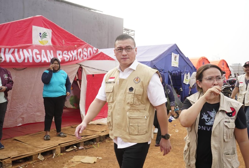 Kepala BAGUNA DPD PDIP DKI Hardiyanto Kenneth (Beritanasional/Lydia)