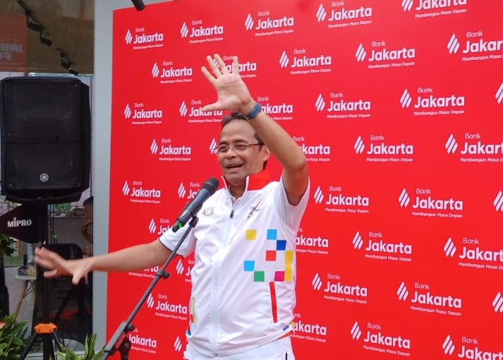 Direktur Utama Bank DKI Agus H Widodo (BeritaNasional/Lydia)