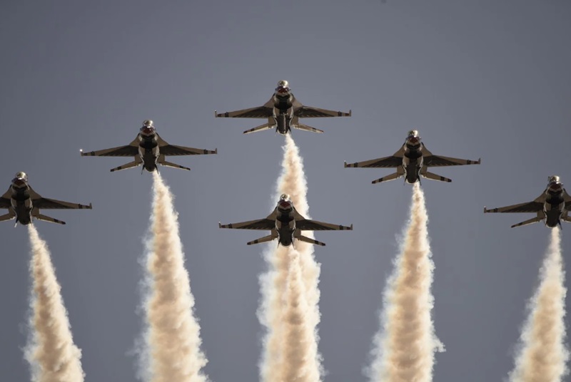 Ilustrasi AS kerahkan jet tempur  (Foto/Pixabay)