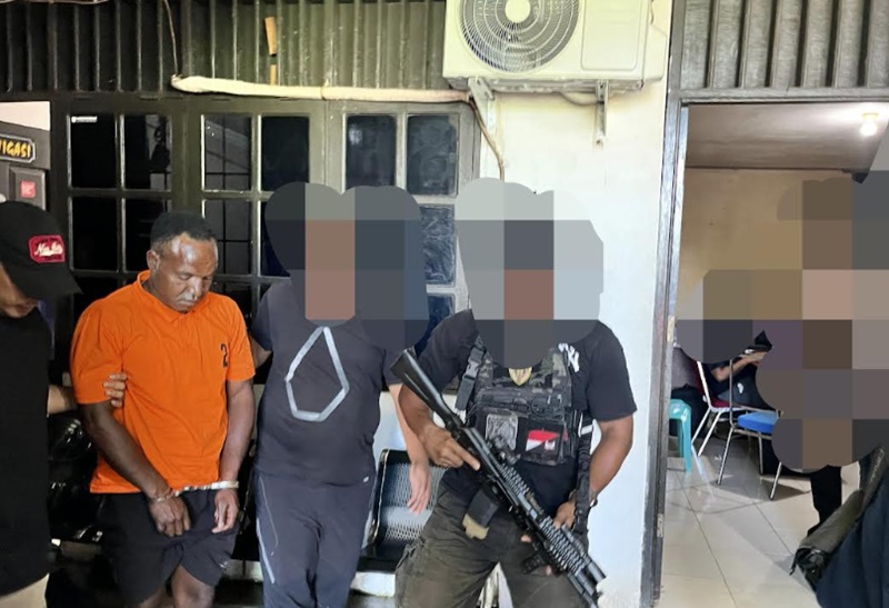 Anggota KKB ditangkap (Beritanasional/Bachtiar)
