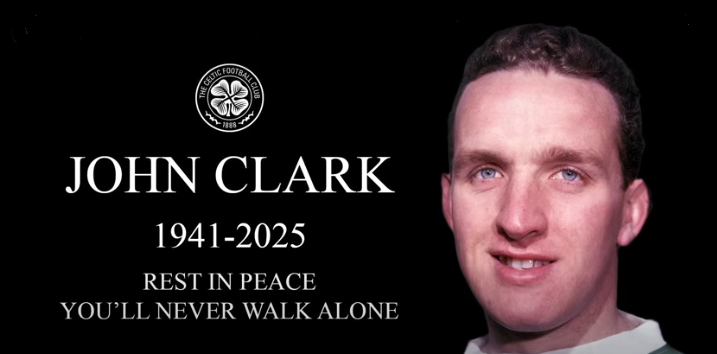 Legenda Celtic FC, John Clark. (Foto/doc. Celtic)