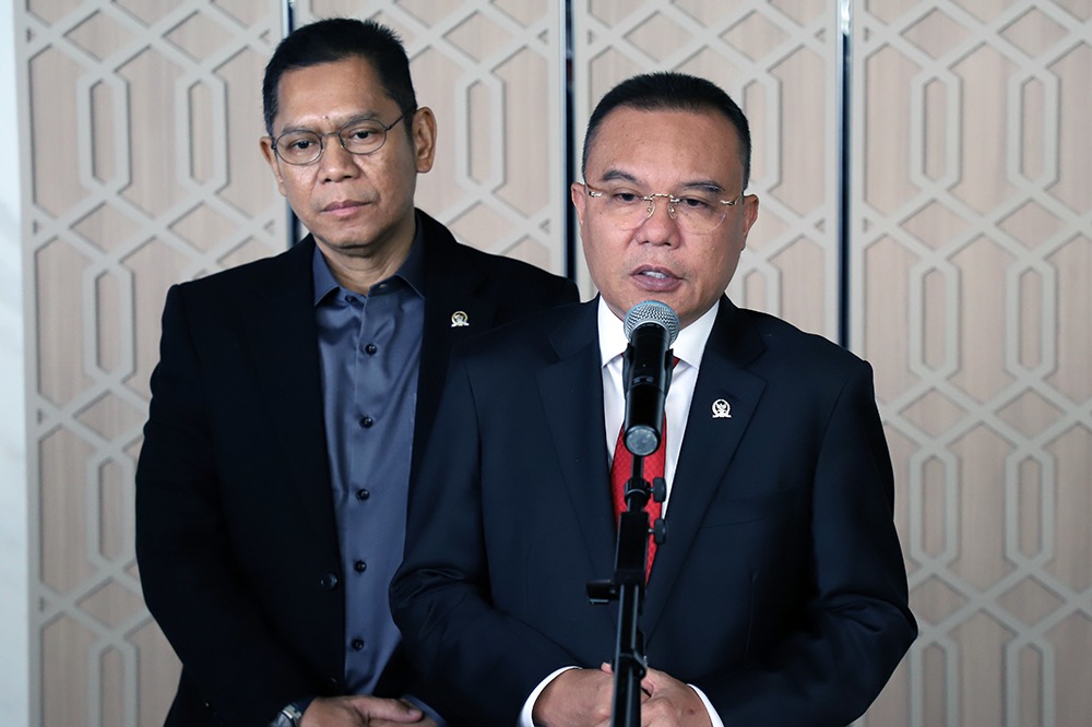 Ketua Harian DPP Gerindra Sufmi Dasco Ahmad (Beritanasional/Elvis)