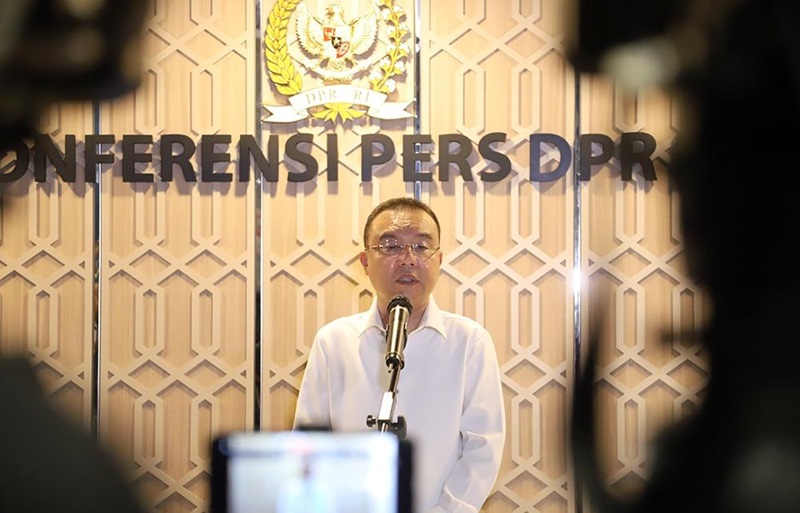DPR Pastikan Revisi UU Pemilu Tak Dilakukan dalam Waktu Dekat Wakil Ketua DPR RI Sufmi Dasco Ahmad (Beritanasional/Elvis)