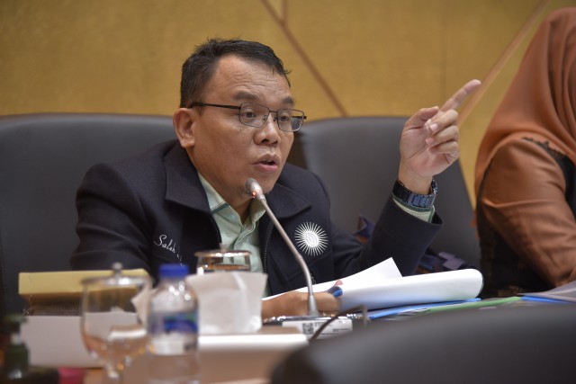 Ketua Komisi VII DPR Saleh Partaonan Daulay (BeritaNasional/dok pribadi)