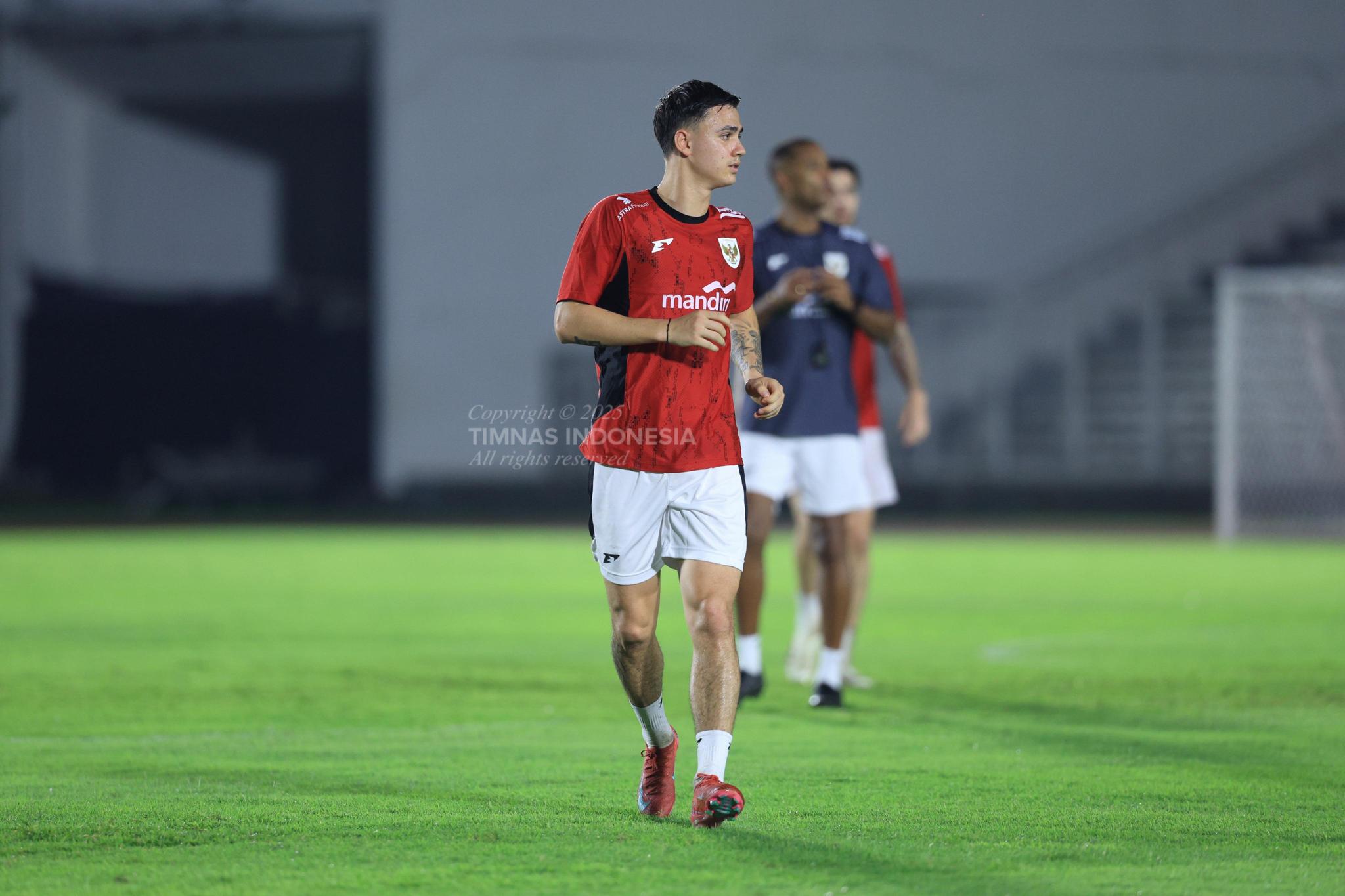 Pemain Timnas Indonesia Eliano Reijnders. (Foto/Timnas Indonesia)