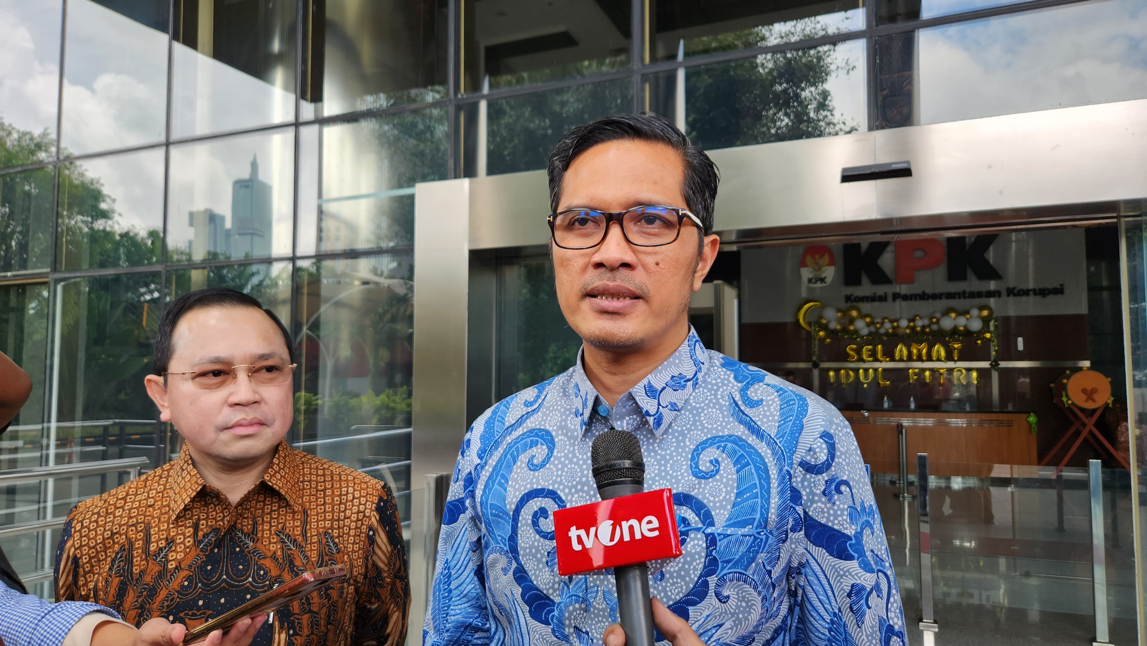 Tim hukum Hasto Kristiyanto, Febri Diansyah. (BeritaNasional/Panji)