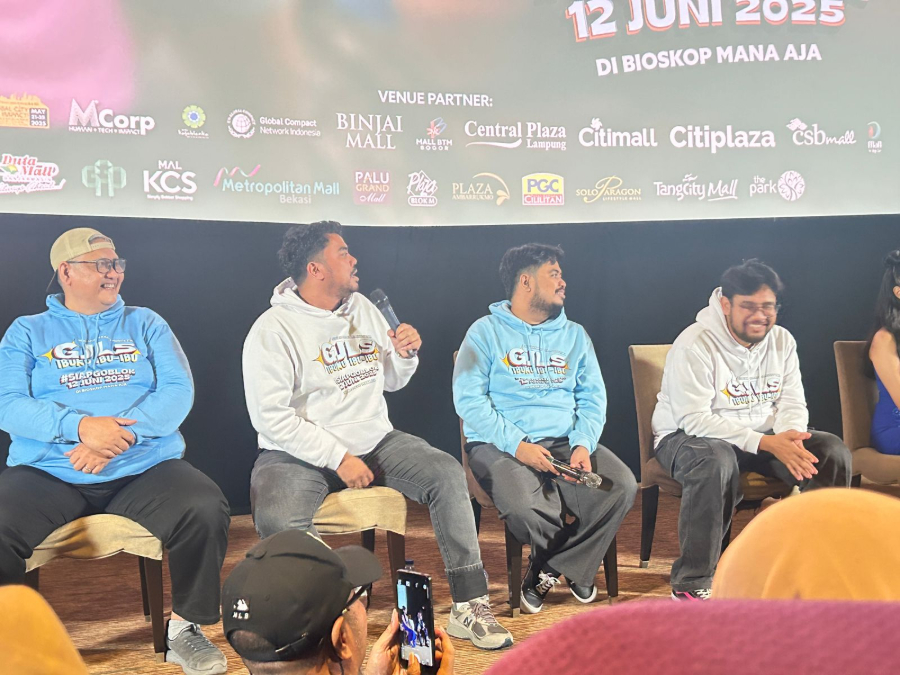 Film GJLS: Ibuku Ibu-Ibu tayang serentak di bioskop seluruh Indonesia mulai 12 Juni 2025. (BeritaNasional/Syasya Bilah)