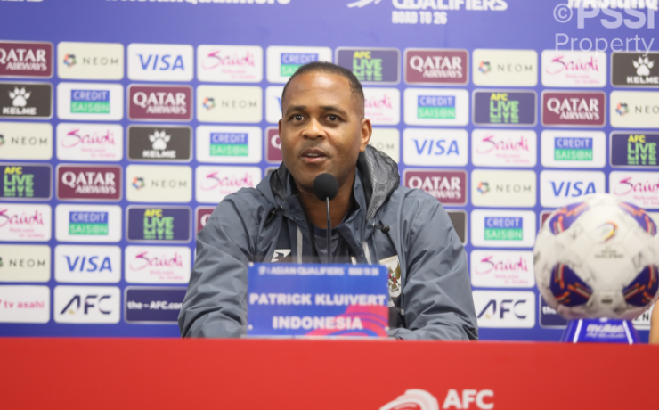 Hadapi Jepang, Patrick Kluivert: Kami Tidak Datang untuk Sekadar Bertahan, Kami Tunjukkan Kualitas Pelatih Timnas Indonesia, Patrick Kluivert. (Foto/Doc. PSSI)