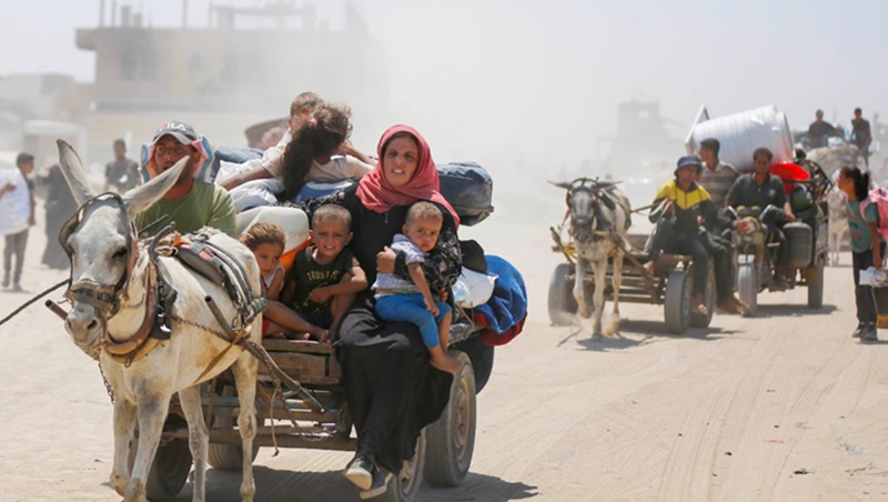 Israel terus memborbardir Gaza (Foto/UNRWA)