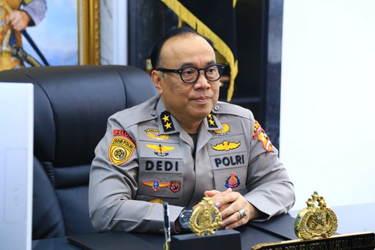 Irwasum Polri Komjen Pol Dedi Prasetyo. (Foto/Humas Polri)