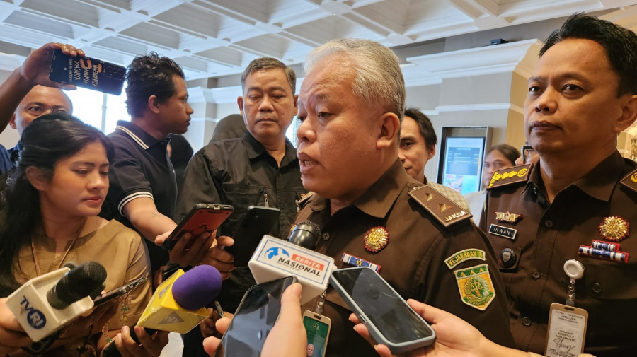Kepala Pusat Penerangan Hukum Kejagung, Harli Siregar. (BeritaNasional/Panji Septo)