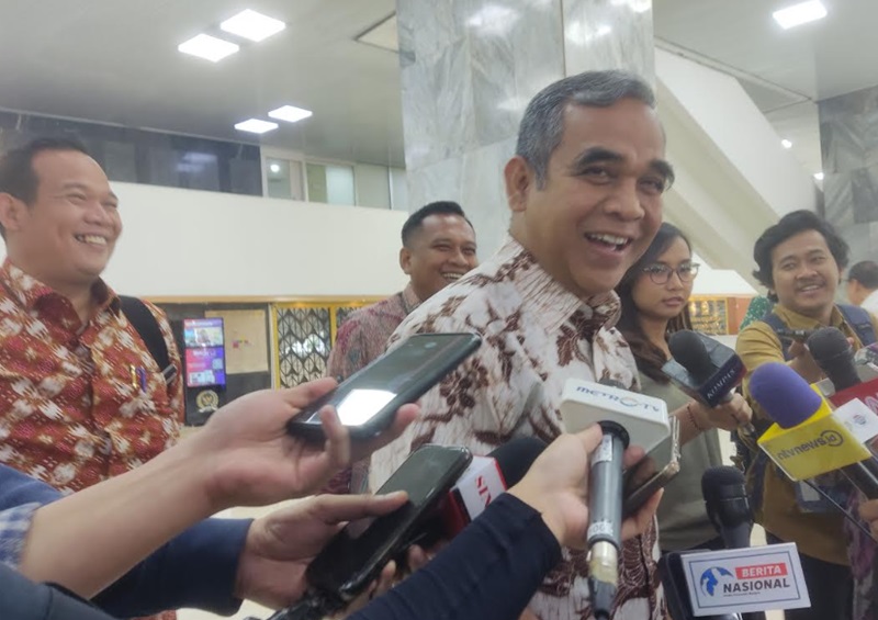 Anggota Komisi I DPR RI Ahmad Muzani (Beritanasional/Ahda)