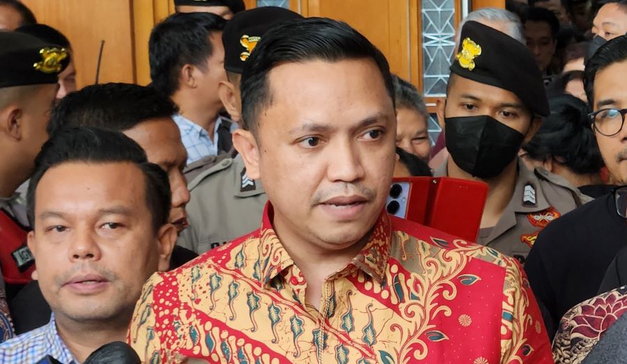 Kuasa hukum Sekjen PDIP Hasto Kristiyanto, Ronny Talapessy. (BeritaNasional/Panji Septo)