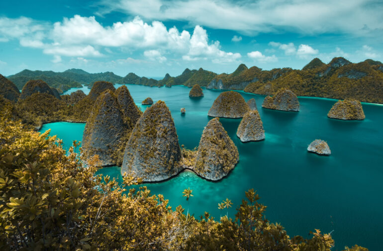 Ilustrasi Geopark Raja Ampat. (Foto/doc. rajaampatgeopark)
