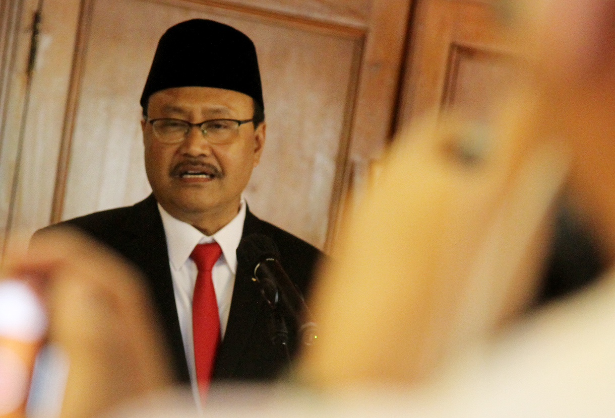 Mensos Saifullah Yusuf alias Gus Ipul. (BeritaNasional/Oke Atmaja)