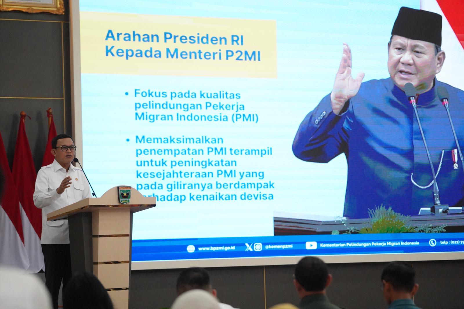 Menteri Karding Temui Gubernur dan Wagub Sumbar, Bahas Potensi Penempatan Pekerja Migran Indonesia. (BeritaNasional/Elvis Sendouw/HO Hms P2MI)