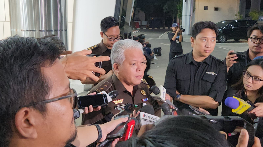 Kepala Pusat Penerangan Hukum Kejagung, Harli Siregar. (BeritaNasional/Panji Septo)