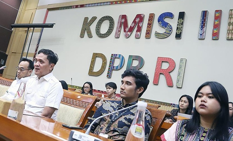 Ilustrasi rapat dengan Komisi III DPR  (Beritanasional/Elvis)