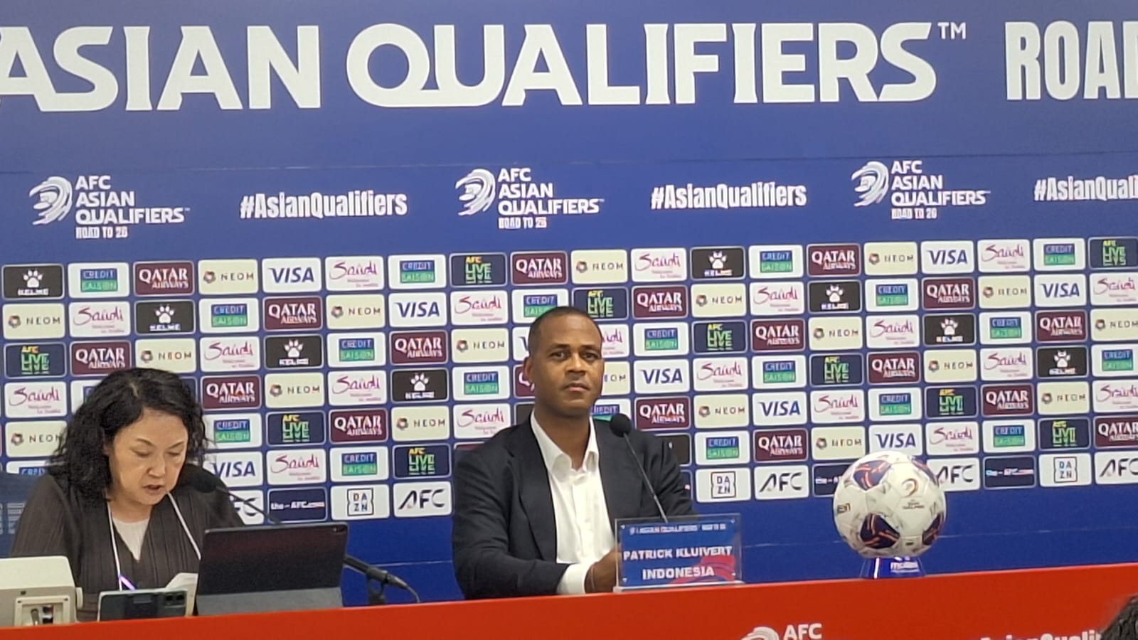 Pelatih Timnas Indonesia Patrick Kluivert. (Foto/PSSI Pers)