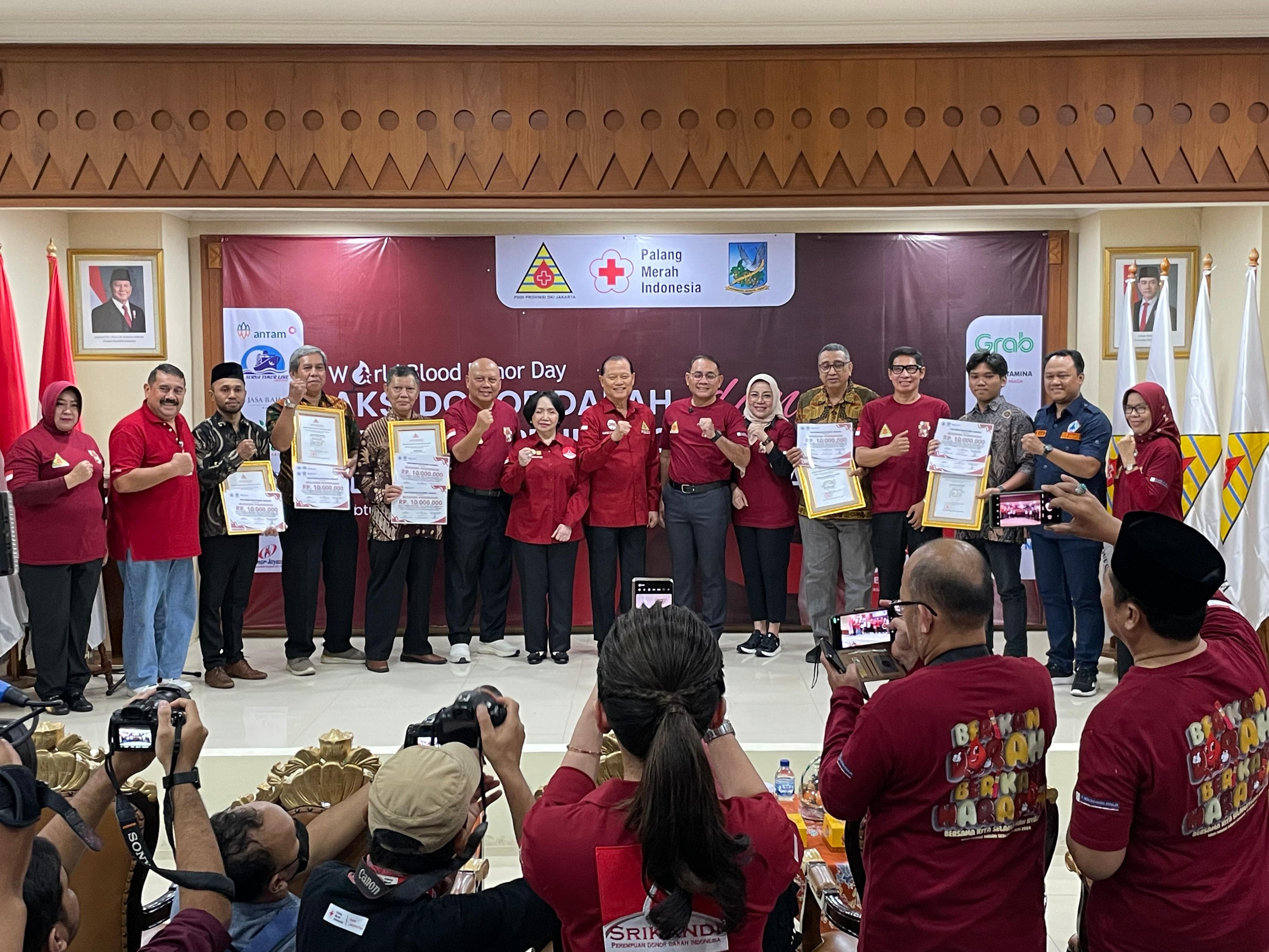 PDDI Jakarta memperingati Hari Donor Darah Sedunia 2025. (Foto/Istimewa)