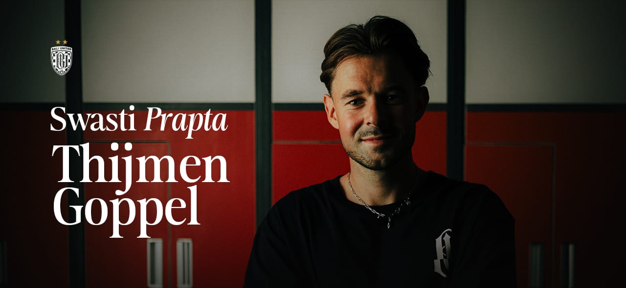Pemain anyar Bali United Thijmen Goppel. (Foto/baliutd.com)