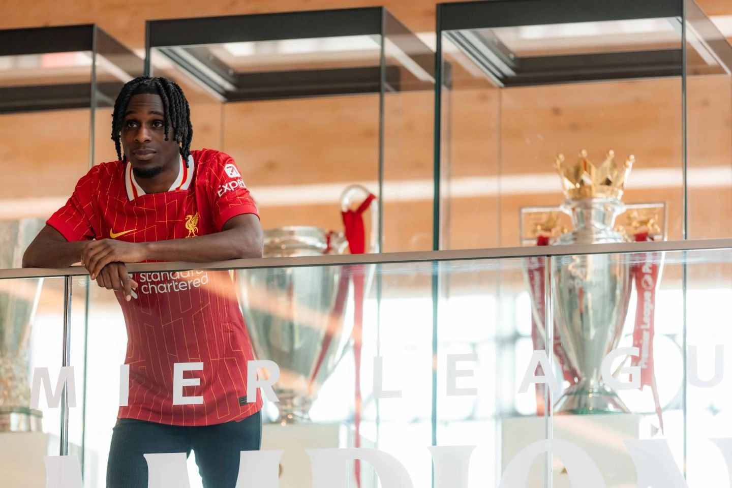 Pemain anyar Liverpool Jeremie Frimpong. (Foto/liverpoolfc.com)