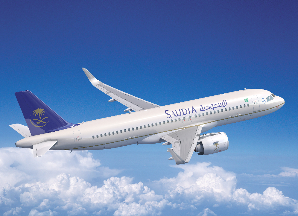 Pesawat Saudia Airlines. (Foto/Airbus)